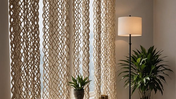Décorez votre intérieur avec des rideaux en macramé tendance