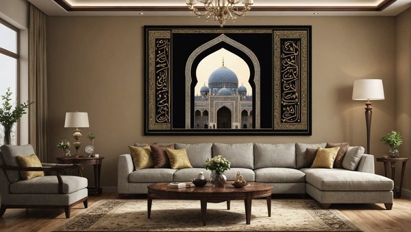 Décorez votre maison avec un tableau islam élégant
